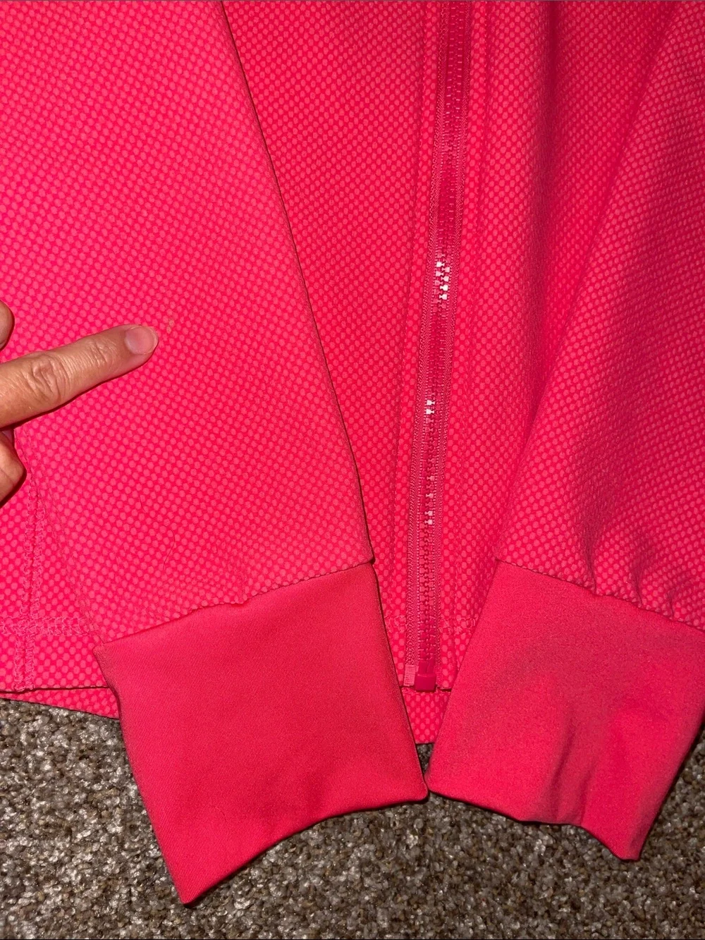 all in motion Girls' coral hooded jacket